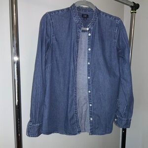 J. Crew Factory Blue Button Down Shirt